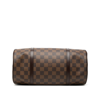 Papillon 30 Canvas Trunk Handbag Damier Ebene 