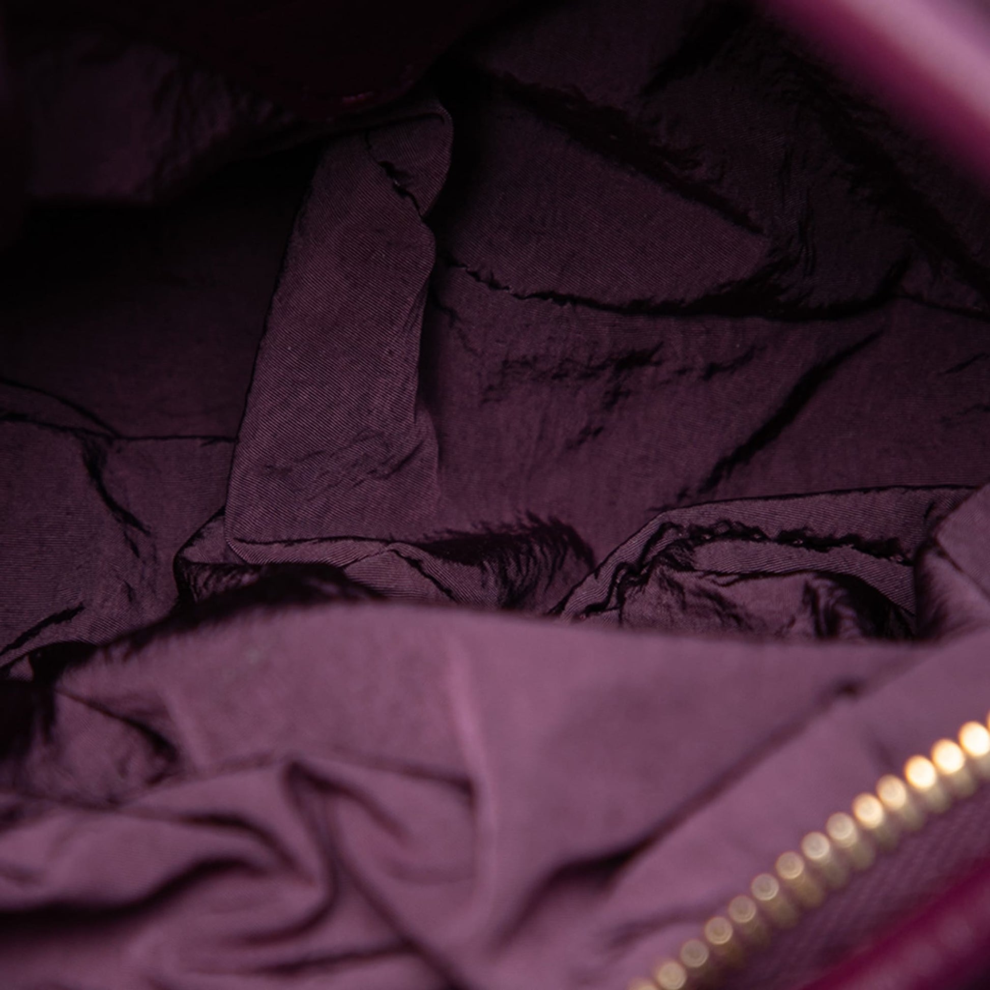 322606052 Bottega Veneta Mini Nappa Tubular Double Knot Bag Purple 4