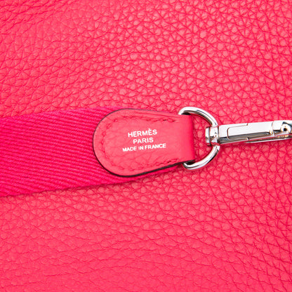 Evelyne 16 TPM Clemence Leather Hobo Crossbody Rose Mexico