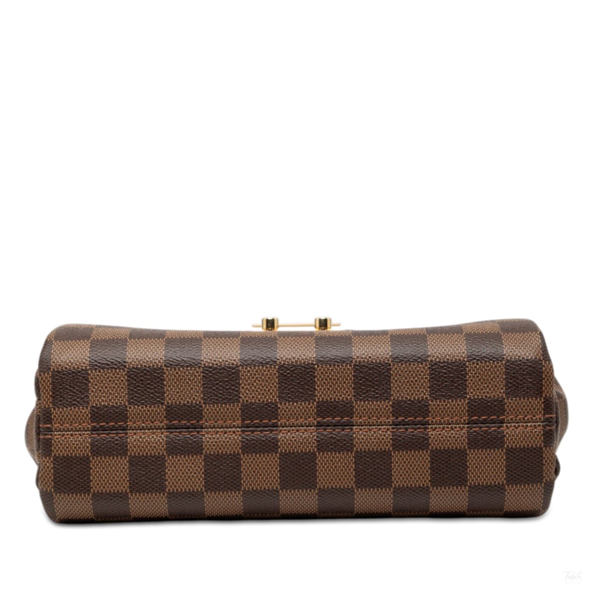 322606064 Louis Vuitton Damier Ebene Croisette Brown 3