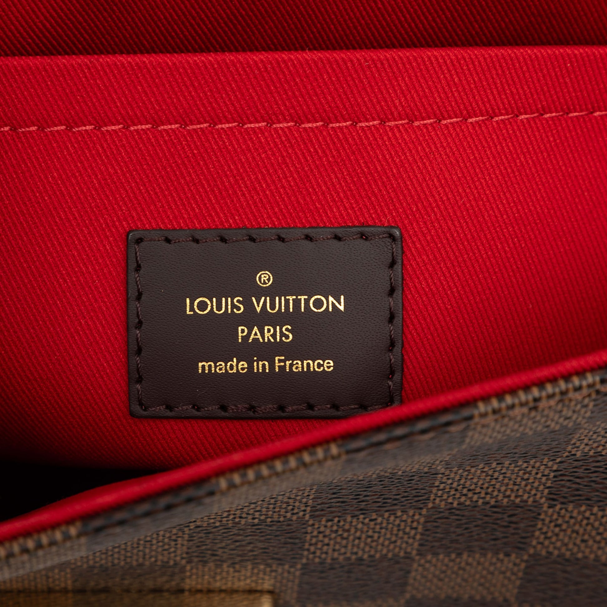322606064 Louis Vuitton Damier Ebene Croisette Brown 5