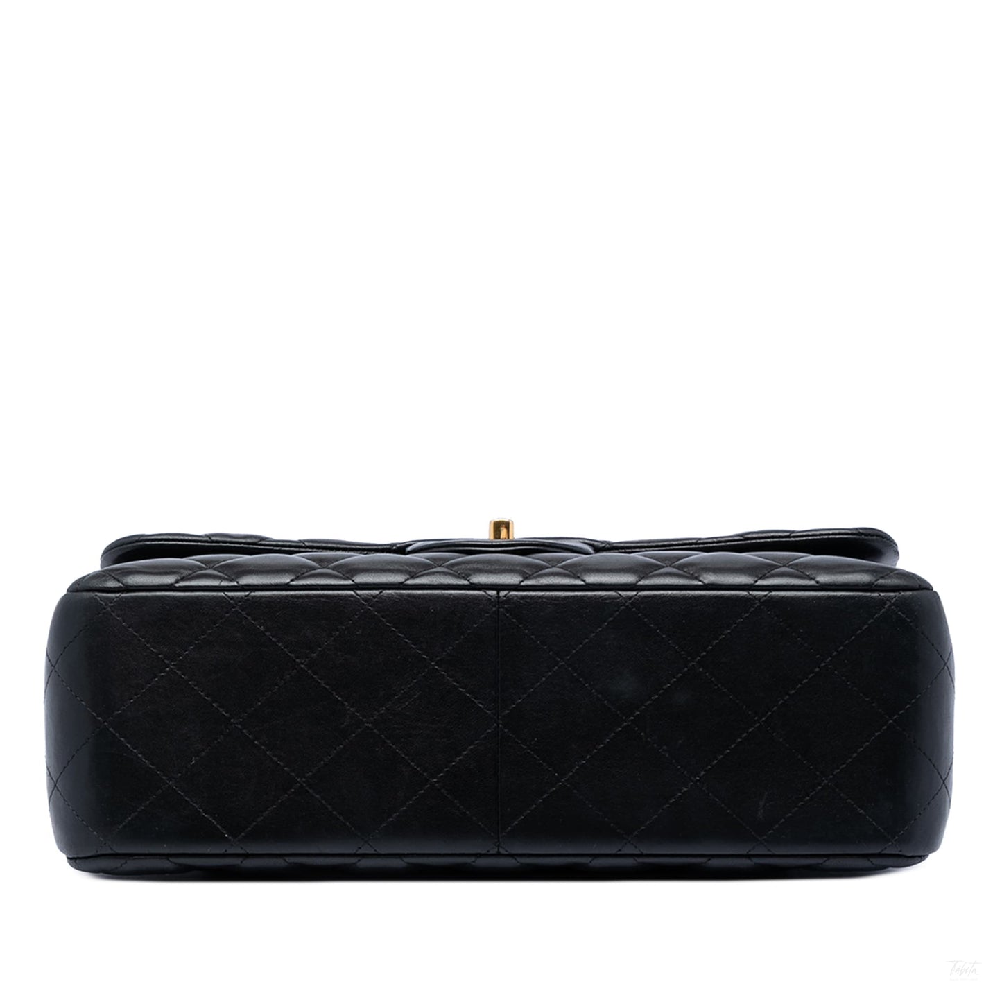 322606070 Chanel Jumbo Classic Lambskin Double Flap Black 3