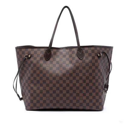 322606072 Louis Vuitton Damier Ebene Neverfull GM Brown 1