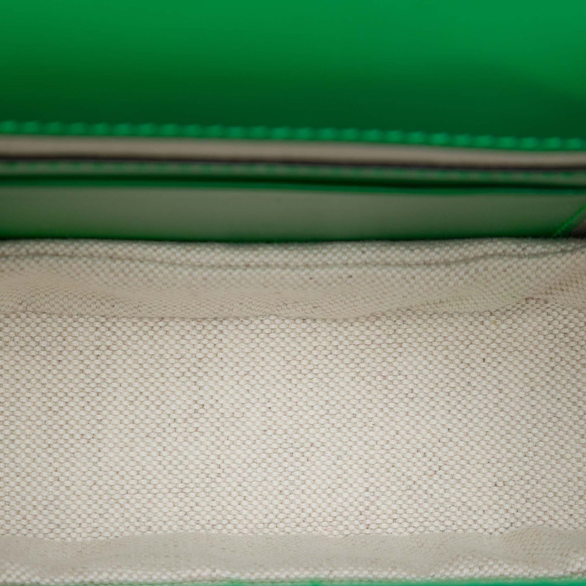 322606082 Gucci Mini Calfskin 1947 Bamboo Top Handle Bag Green 4