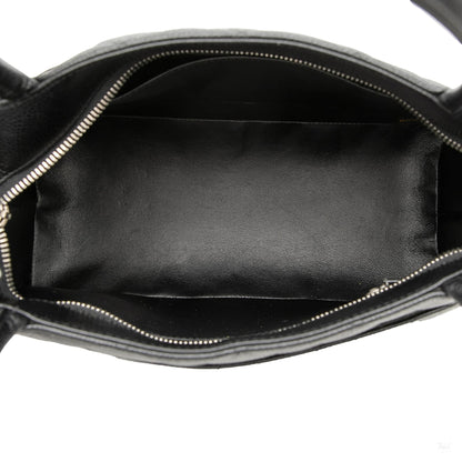 322606095 Chanel Caviar Medallion Tote Black 4