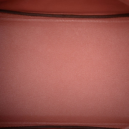 322606128 Birkin 35 Togo Leather Top handle Bag Pink 4