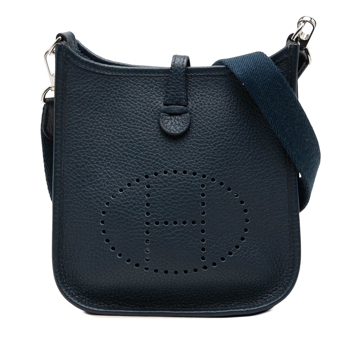 Evelyne 16 TPM Clemence Leather Hobo Crossbody Blue