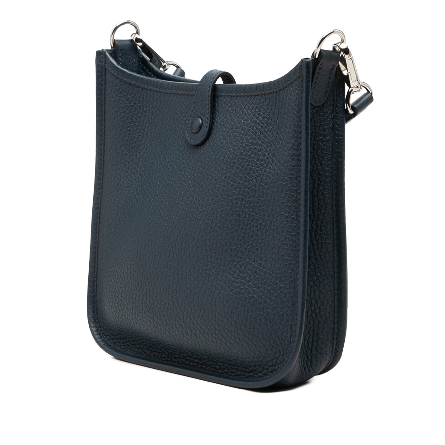 Evelyne 16 TPM Clemence Leather Hobo Crossbody Blue