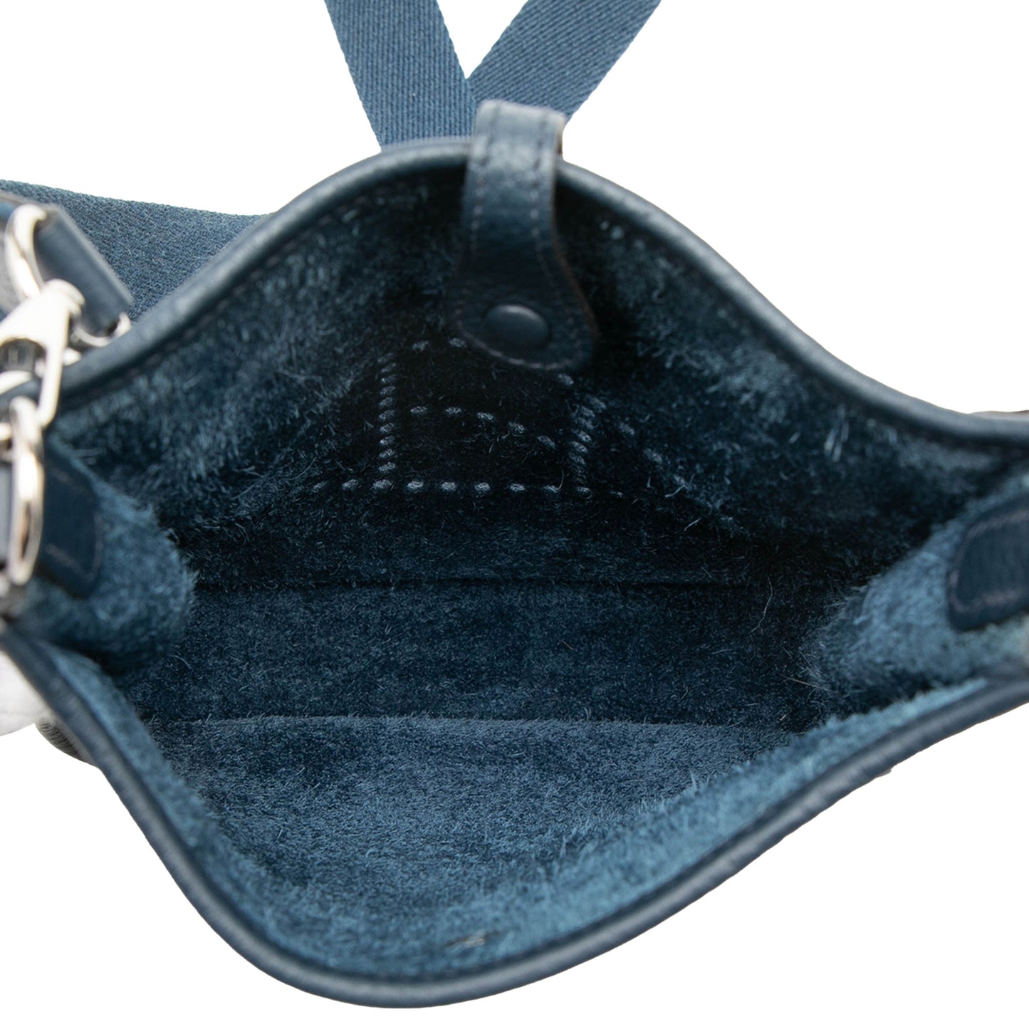 Evelyne 16 TPM Clemence Leather Hobo Crossbody Blue