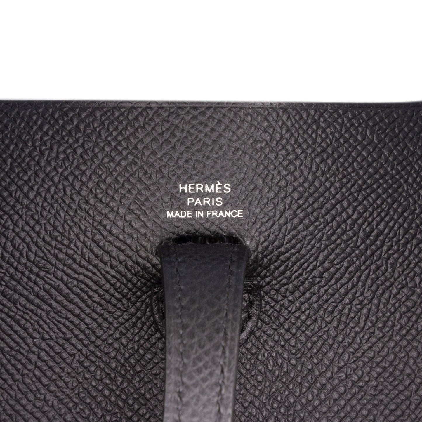 322607001 Evelyne 16 TPM Epsom Leather Hobo Crossbody Black 5