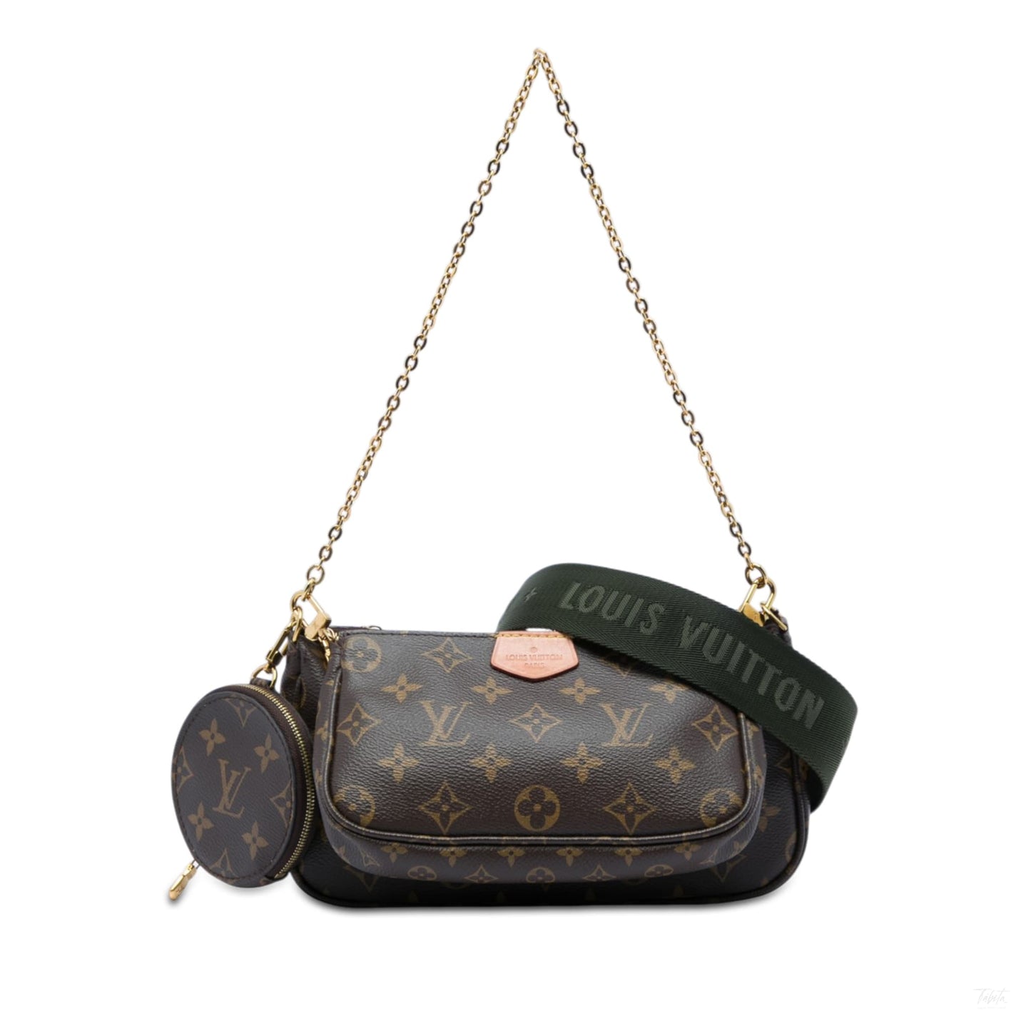 322607002 Multi Pochette Accessoires Canvas Pouch Crossbody Monogram 1