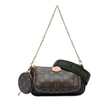 322607002 Multi Pochette Accessoires Canvas Pouch Crossbody Monogram 1