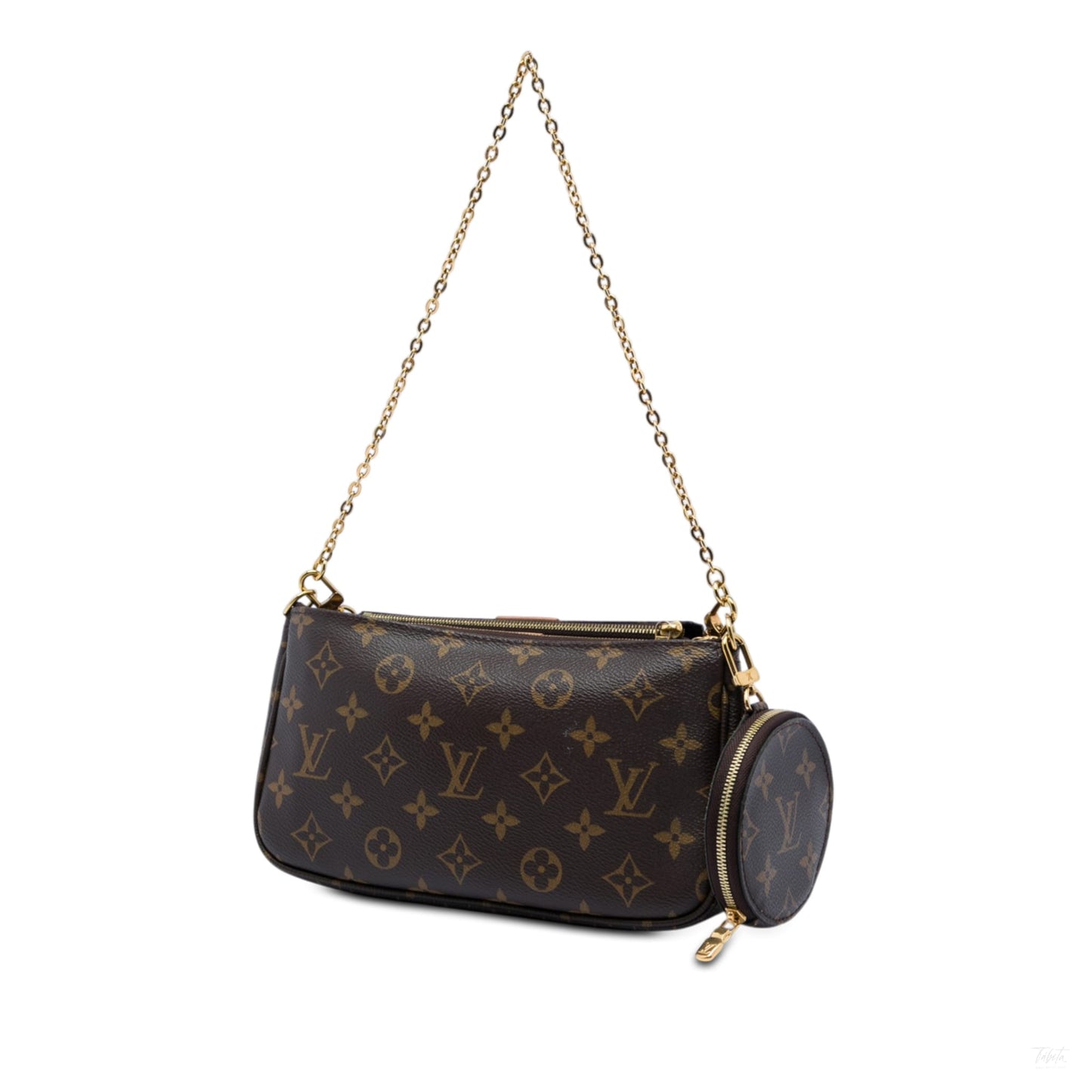 322607002 Multi Pochette Accessoires Canvas Pouch Crossbody Monogram 2