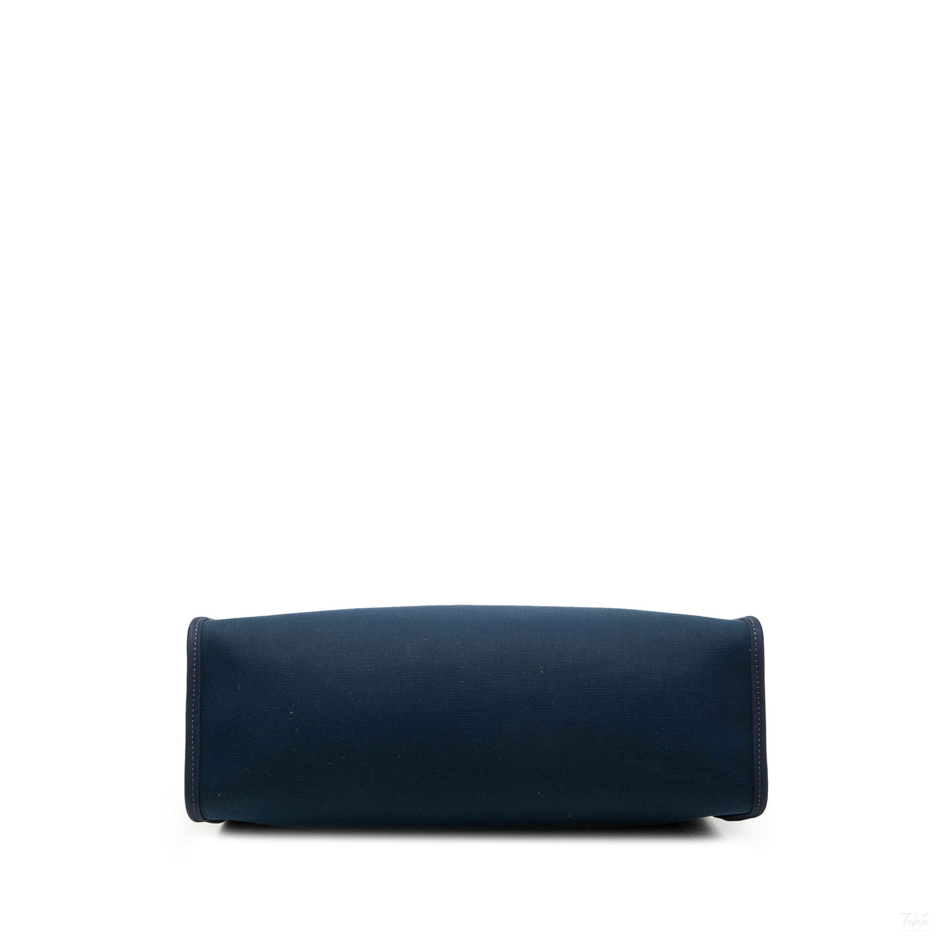 322607064 Herbag PM Canvas 1 pouch Top handle Handbag Blue 3