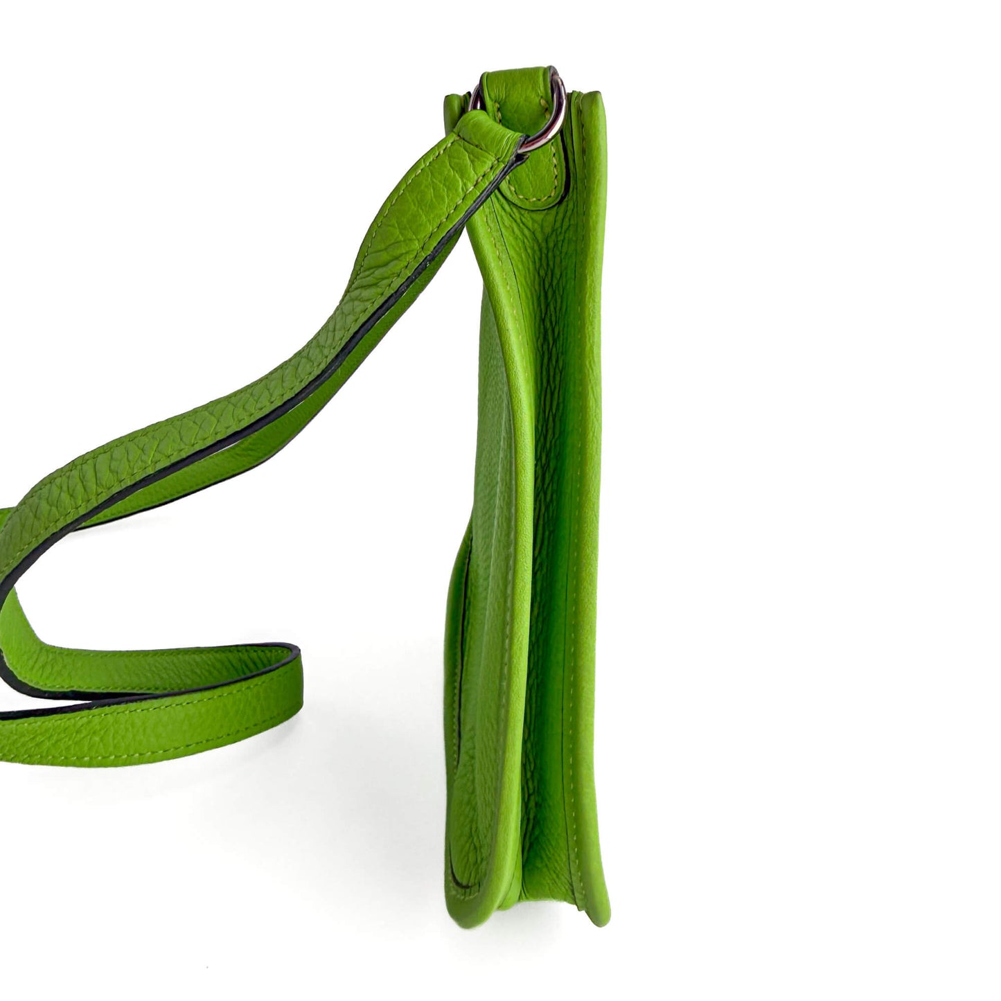 Evelyne 16 TPM Taurillon Clemence Leather Amazone Hobo bandoulière vert 