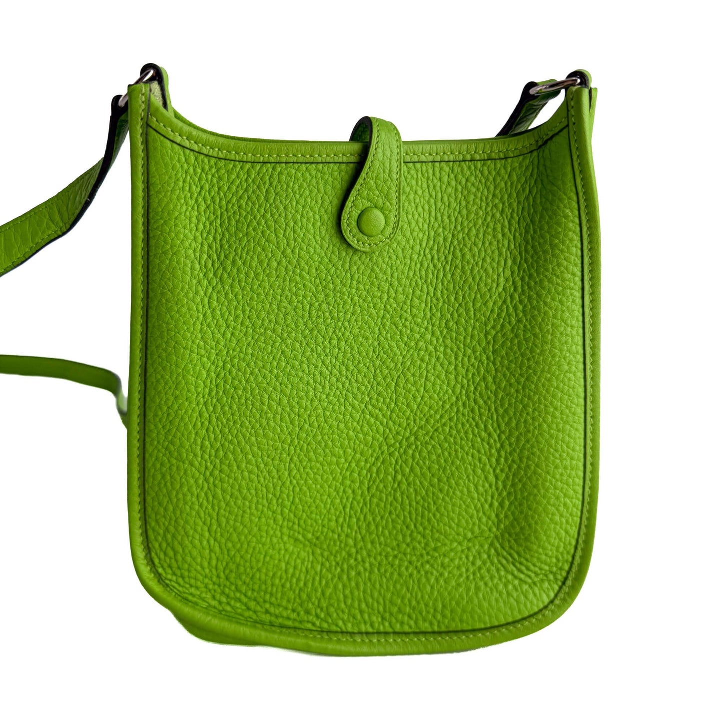 Evelyne 16 TPM Taurillon Clemence Leather Amazone Hobo bandoulière vert 