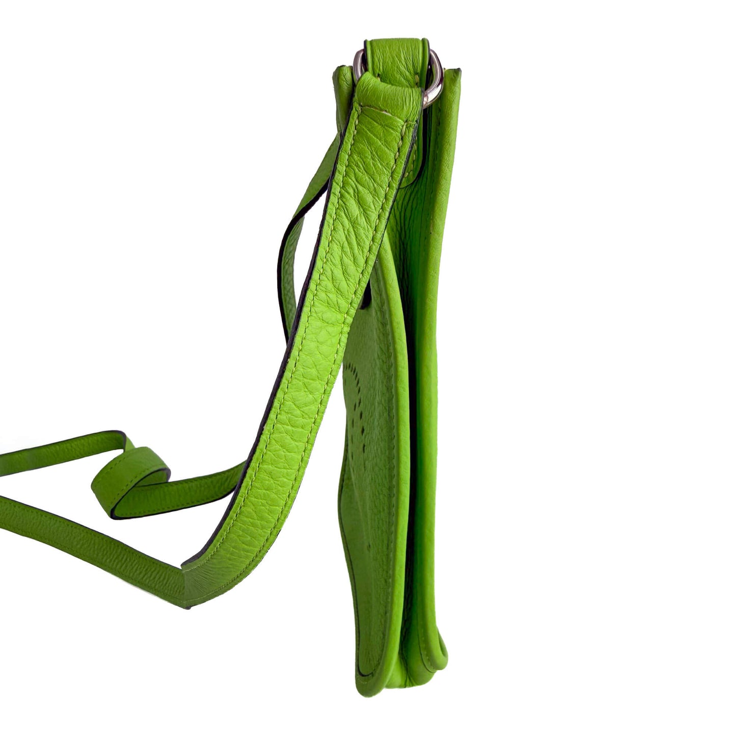 Evelyne 16 TPM Taurillon Clemence Leather Amazone Hobo bandoulière vert 