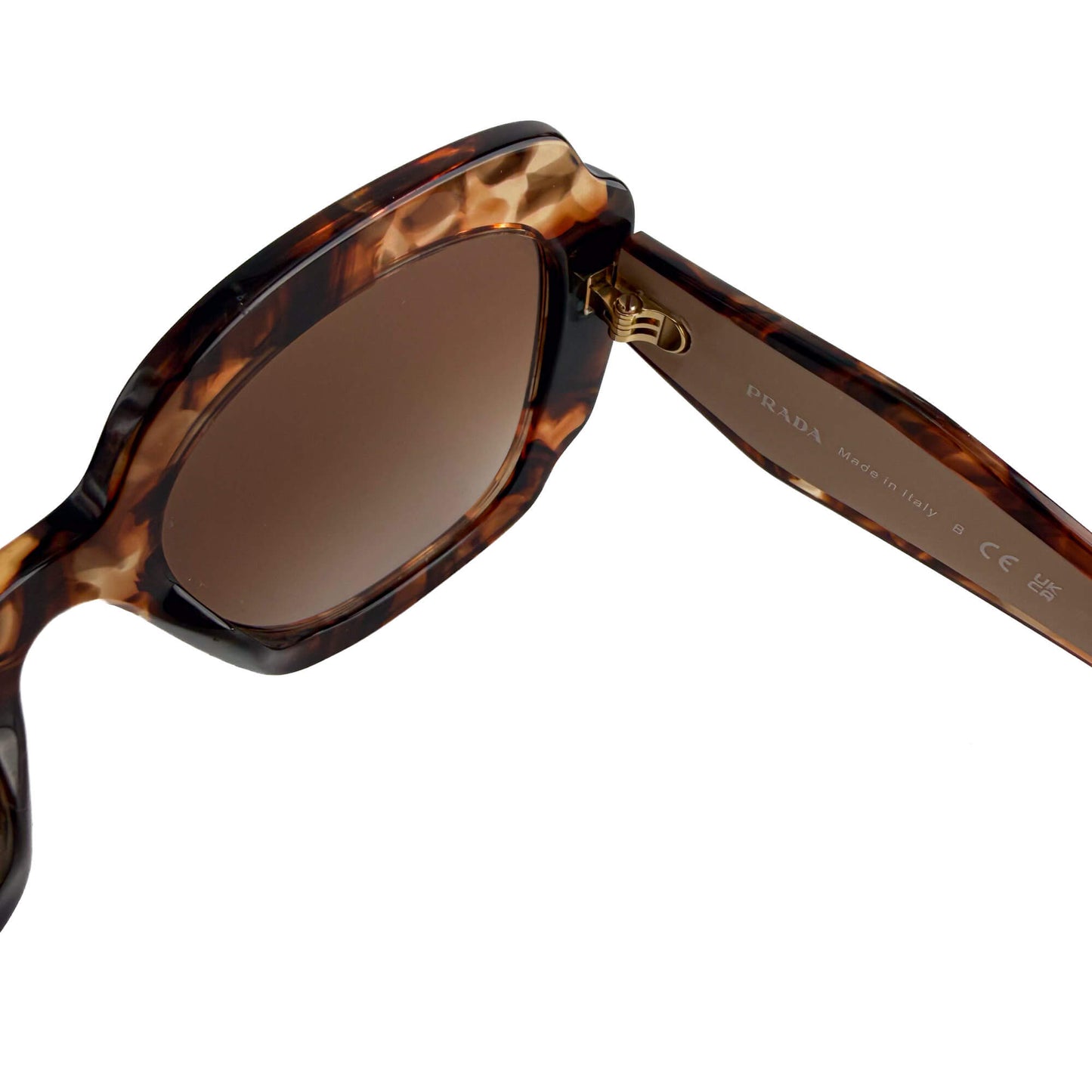 PR 16YS Large Acetate Sunglasses Brown