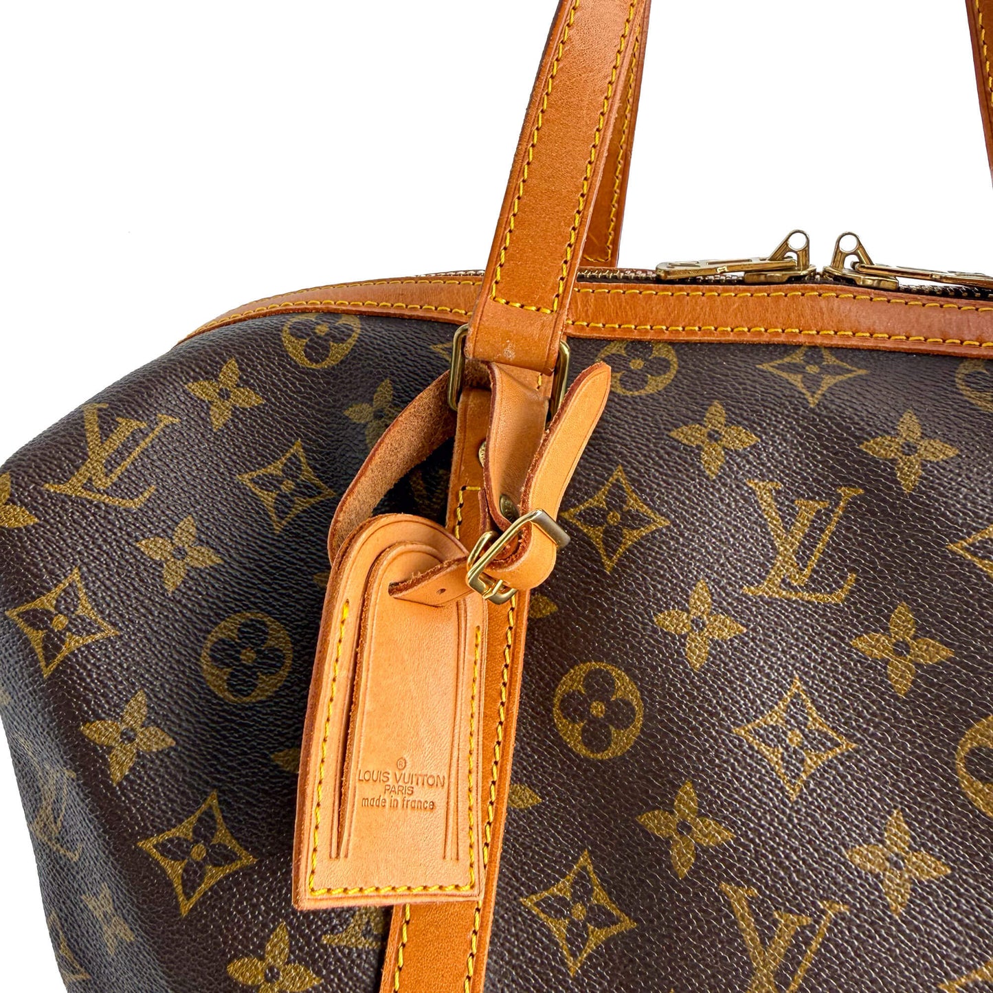 Sac Souple 35 Canvas Trunk Handbag Monogram 