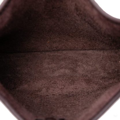 322607118 Evelyne 16 TPM Clemence Leather Hobo Crossbody Red 4
