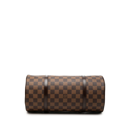 Bolsa Papillon 30 Canvas Trunk Damier em Ebene 