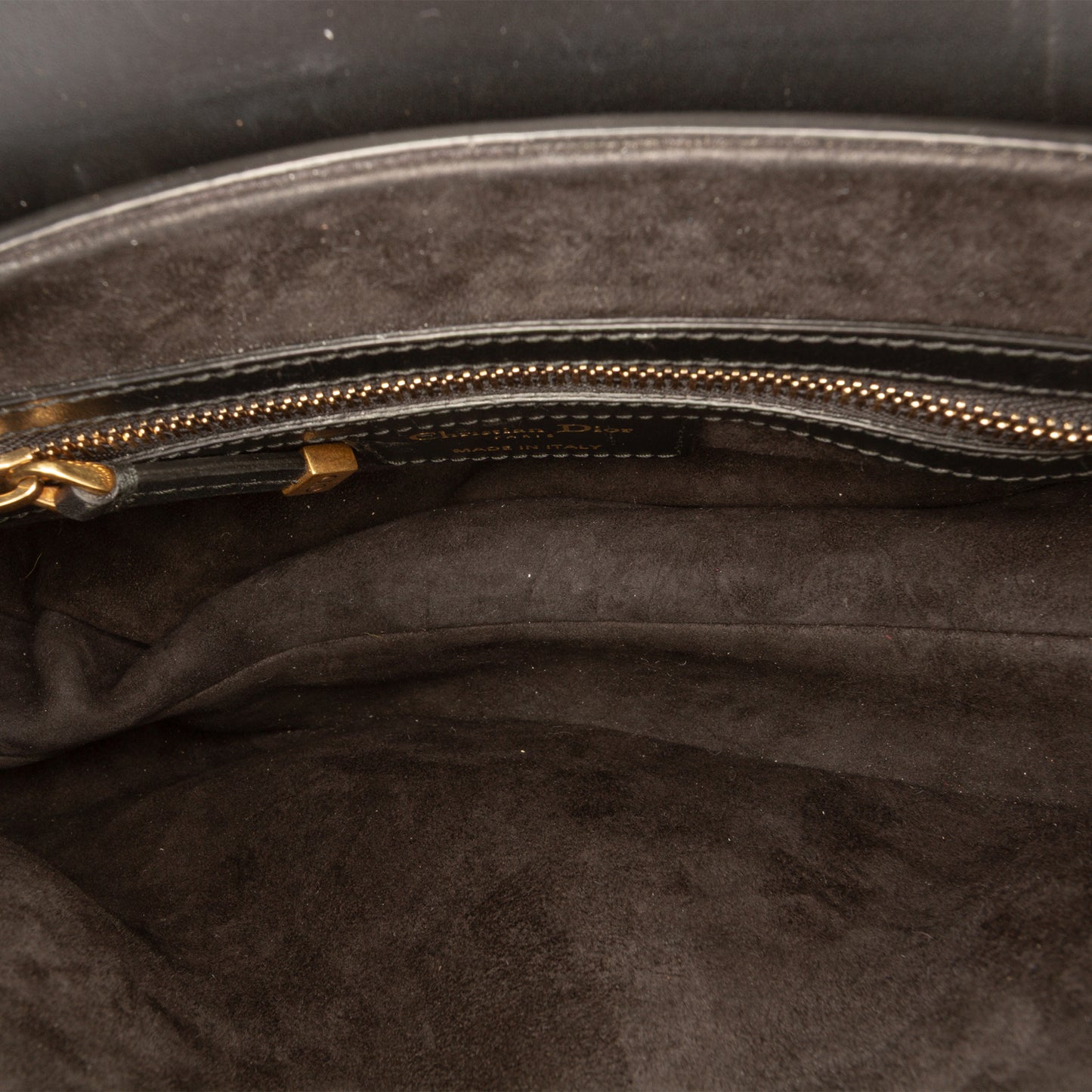 Saddle Borsa in pelle di vitello liscia 2-Ways Nero 