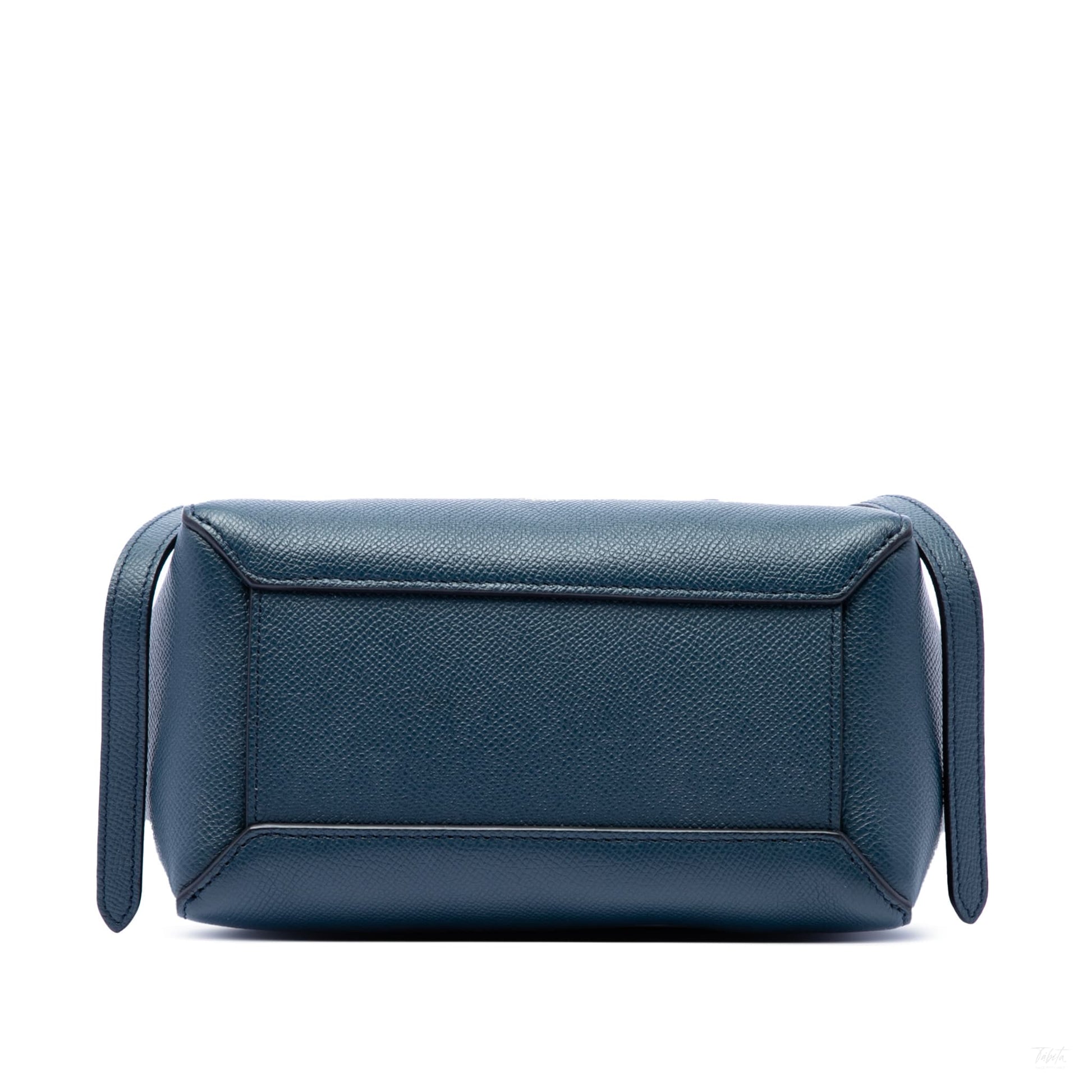 322608048 Belt Bag Nano Grained Calfskin Leather Tote Handbag Blue 3