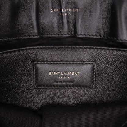 322608068 Loulou Small Chevron Quited Leather 2 Ways Envelope Bag Black 5