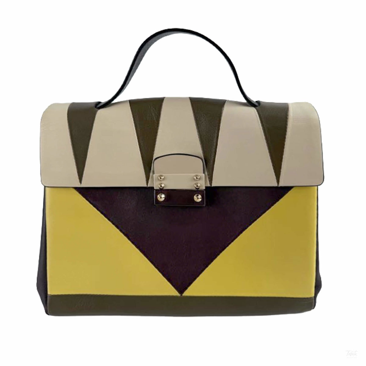 322608084 Valentino Garavani Mime Leather Top handle Handbag Multicolor (2)