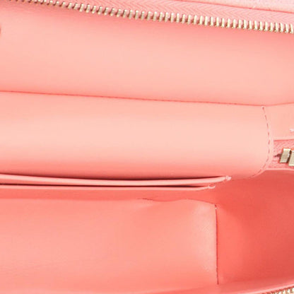 322608090 CC Small Caviar Leather Quilted Vanity Case Handbag Pink 3