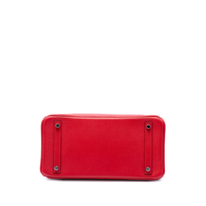 Birkin 30 Epsom Leather Top-handle Bag Red