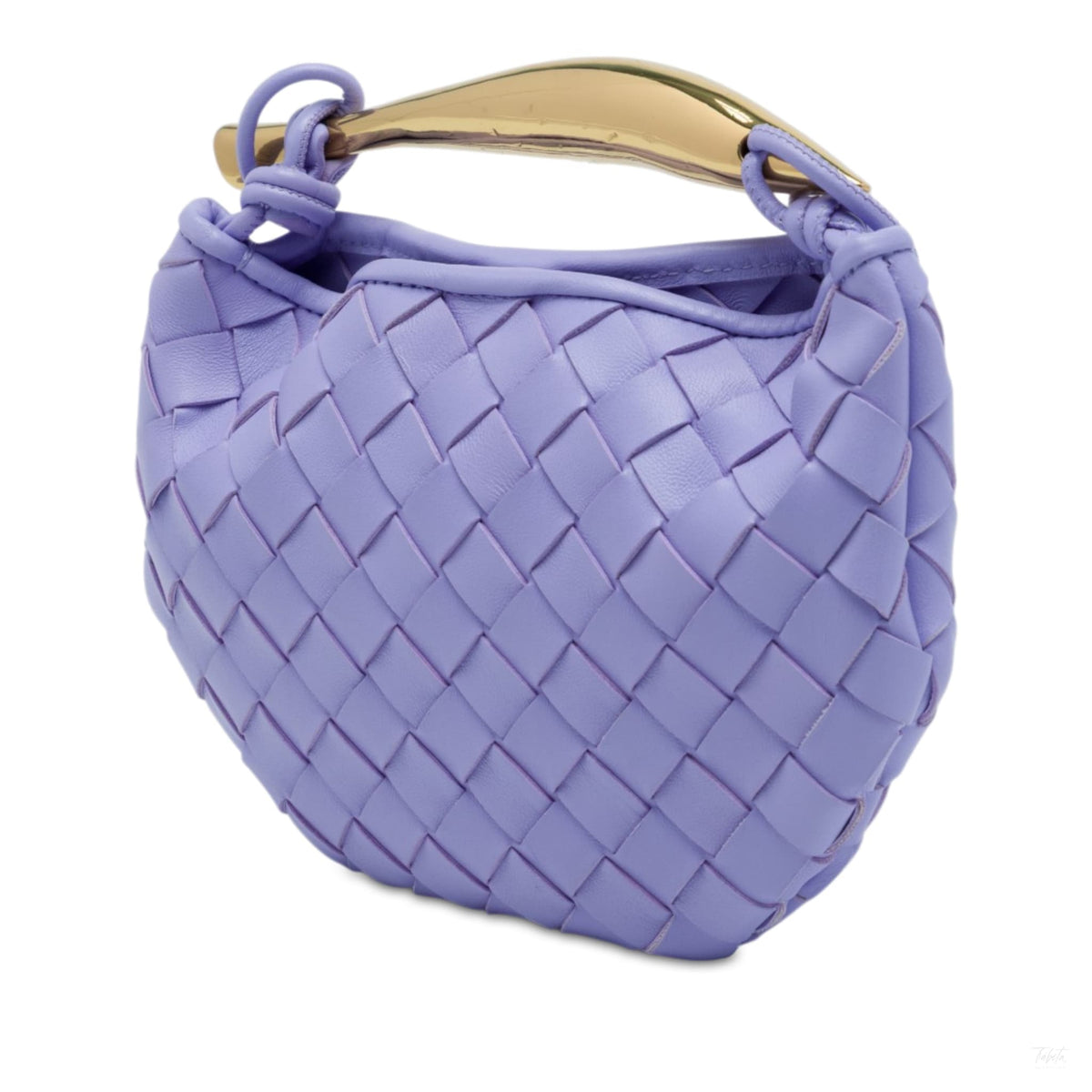 322609004 Sardine Lambskin Leather Crossbody Purple 2