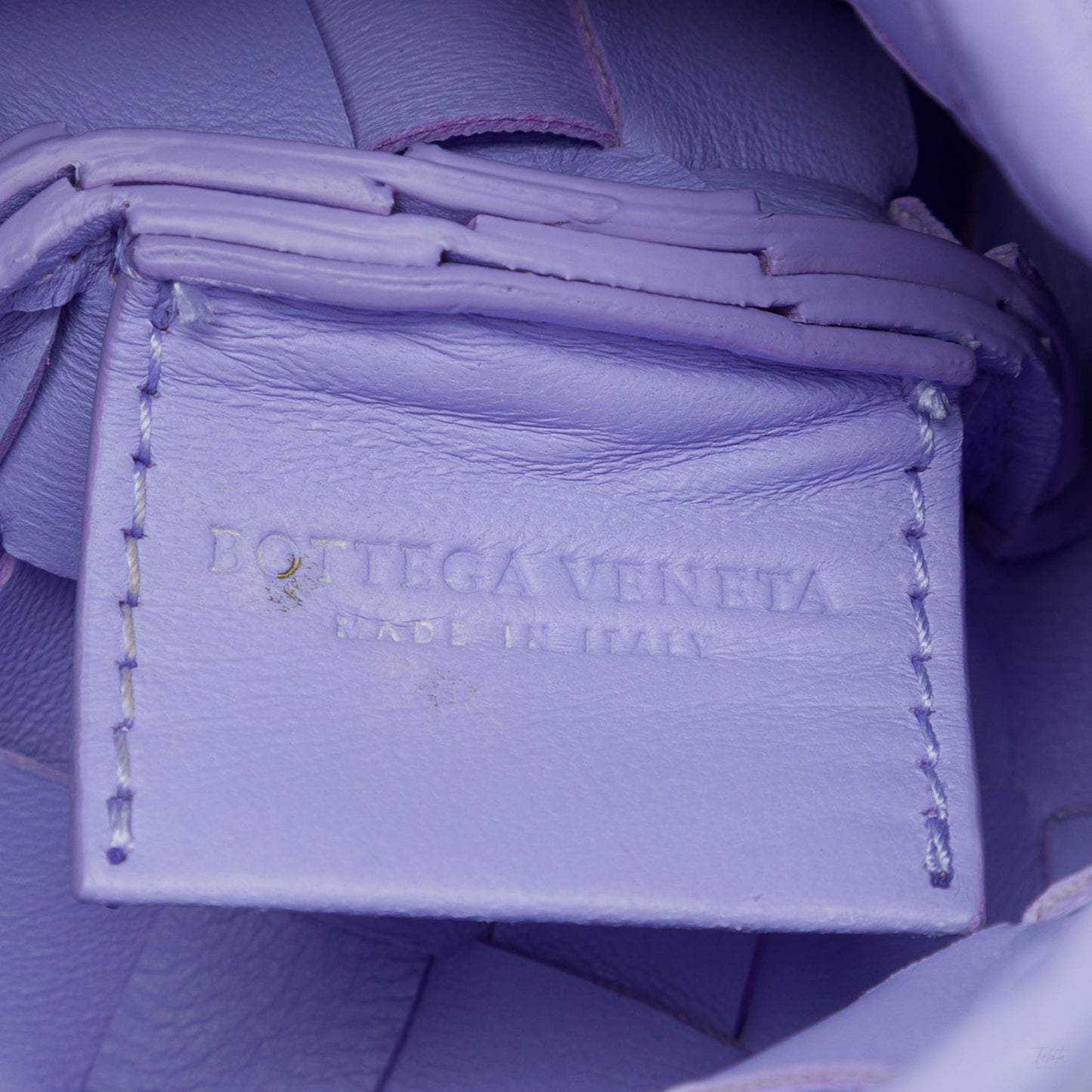 322609004 Sardine Lambskin Leather Crossbody Purple 5