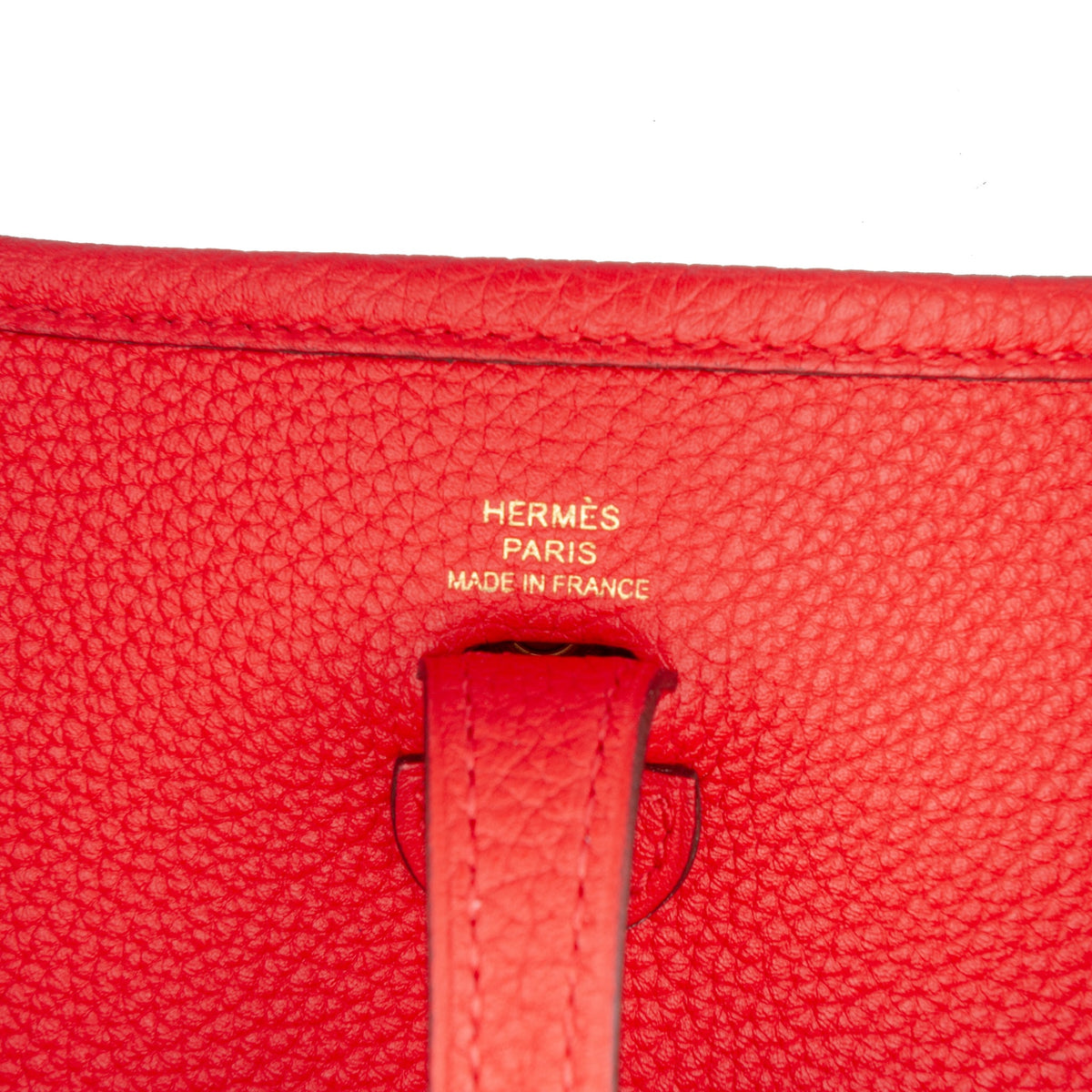 322609010 Evelyne 16 TPM Clemence Leather Hobo Crossbody Red 5