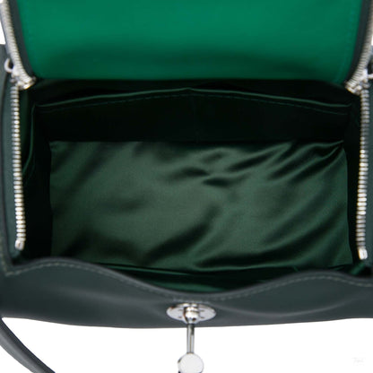 322609011 Lindy Mini Clemence Leather Crossbody Green 4