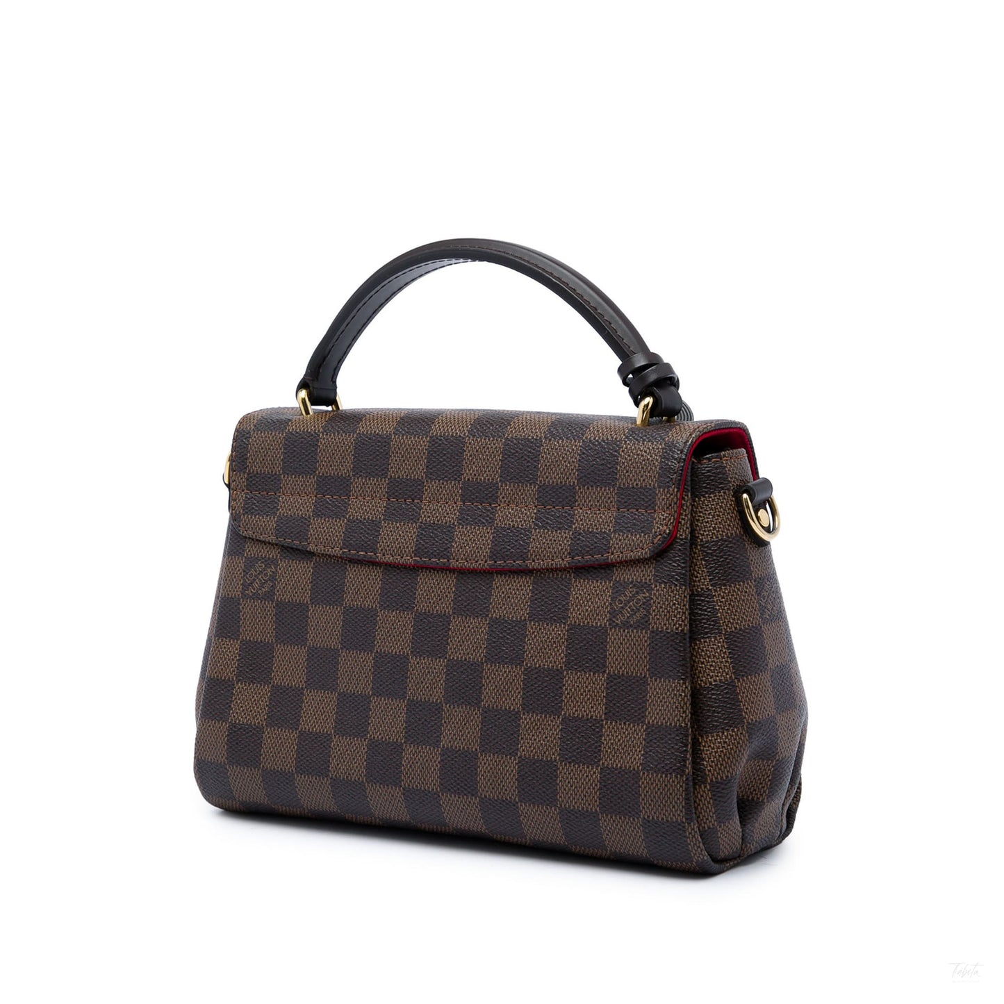 322609020 Croisette Canvas Top handle Crossbody Damier Ebene 2