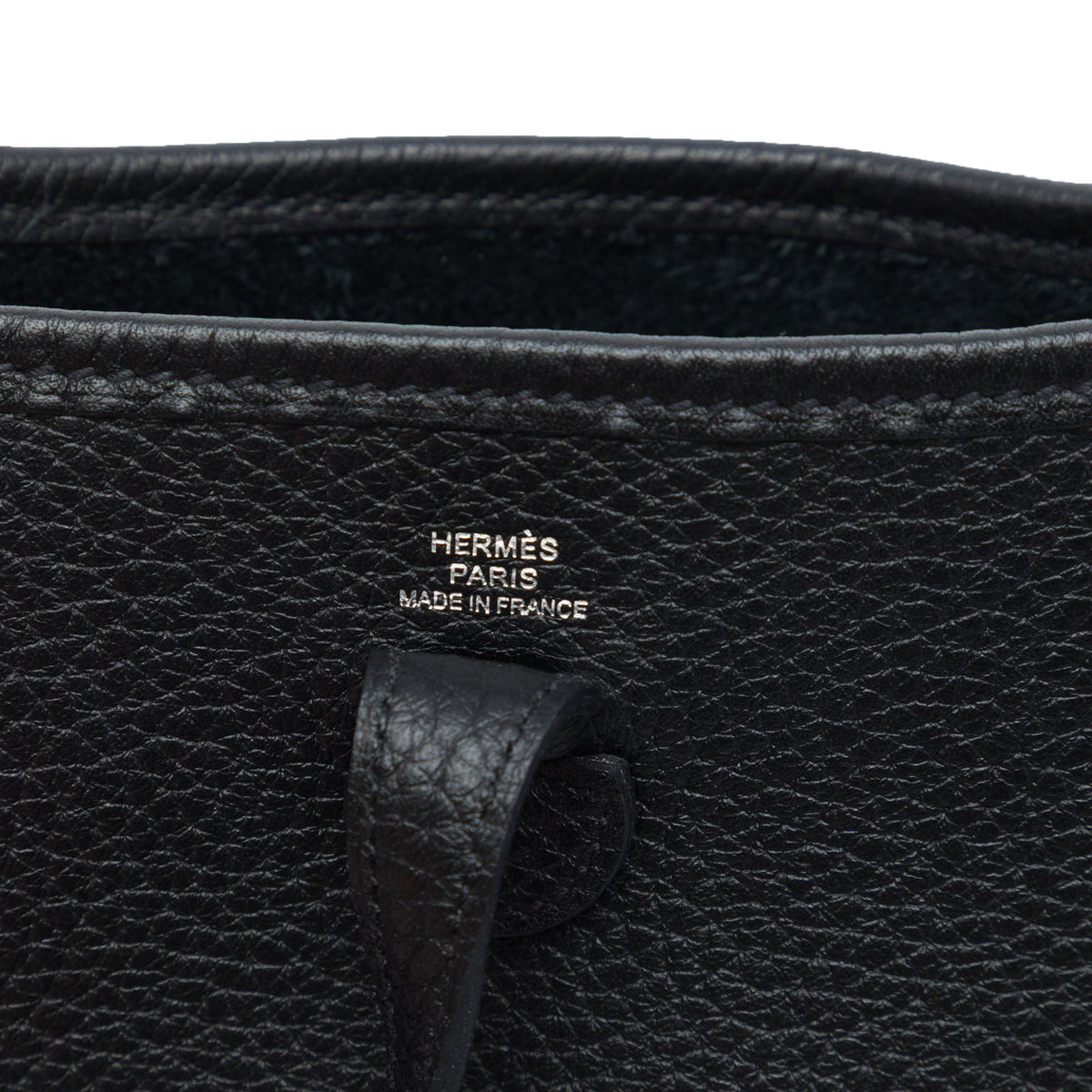 Evelyne 16 TPM Clemence Leather Hobo Crossbody Black