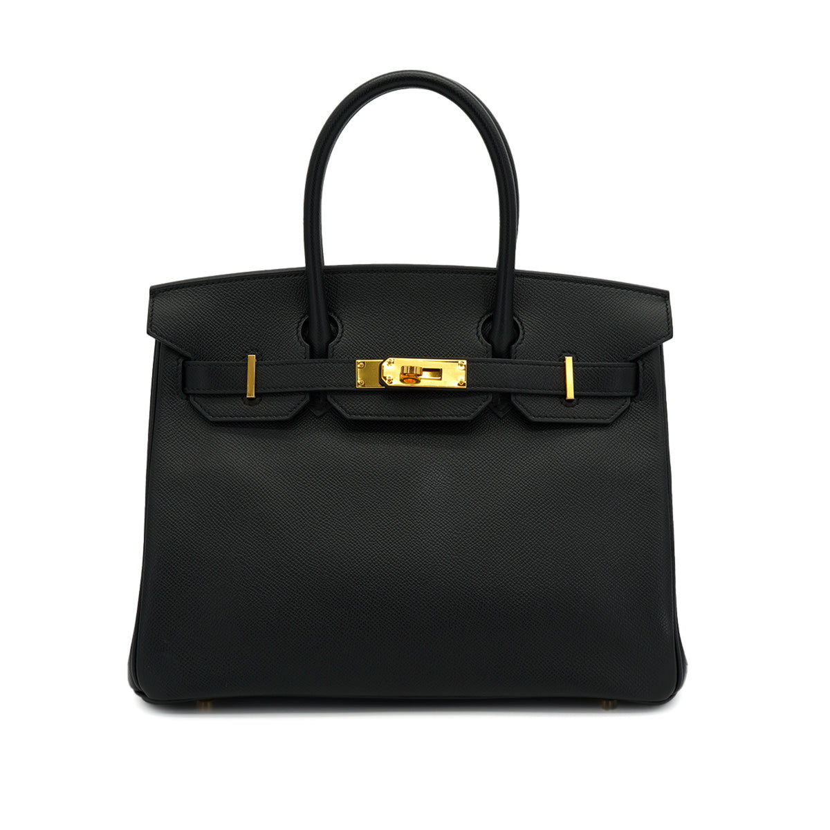 Birkin 30 Epsom Leather Top-handle Bag Black