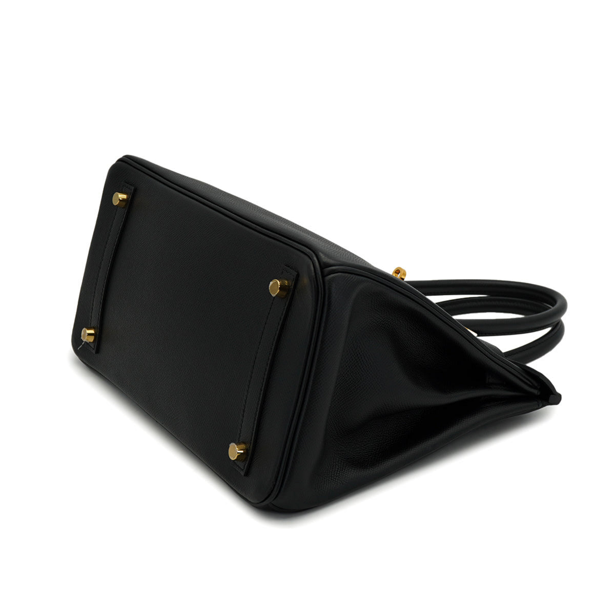Birkin 30 Epsom Leather Top-handle Bag Black