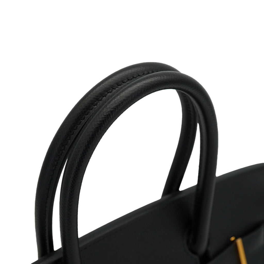 Birkin 30 Epsom Leather Top-handle Bag Black