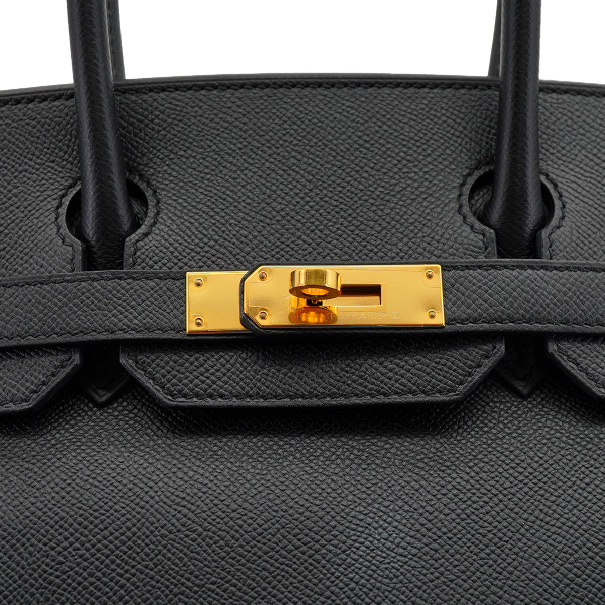 Birkin 30 Epsom Leather Top-handle Bag Black
