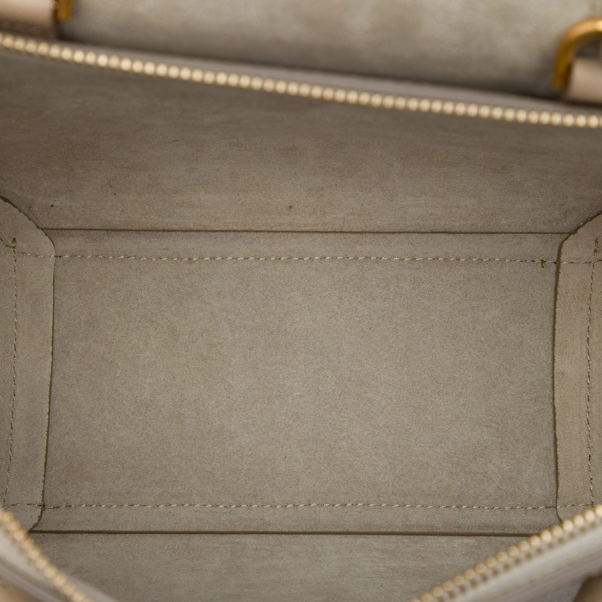 322610010 Belt Bag Nano Grained Calfskin Leather Tote Handbag Beige 4