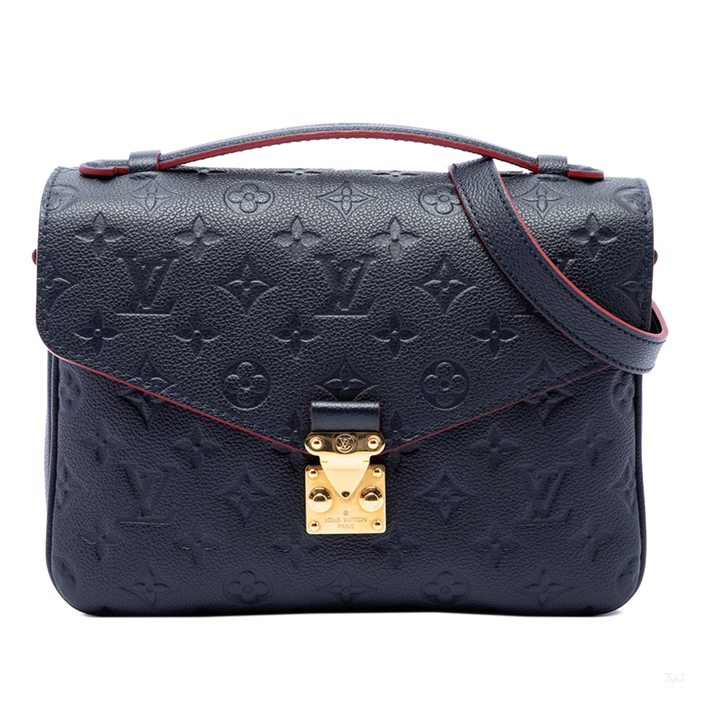 322610013 Metis Leather Flap Crossbody Blue 1