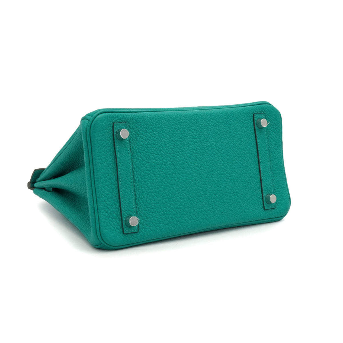 Birkin 25 Togo Leather Top-handle Bag Green