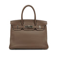 Birkin 30 Taurillon Clemence Leather Top-handle Bag Etoupe