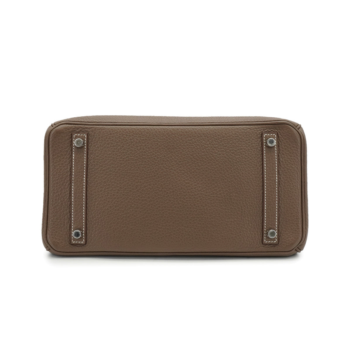 Birkin 30 Taurillon Clemence Leather Top-handle Bag Etoupe
