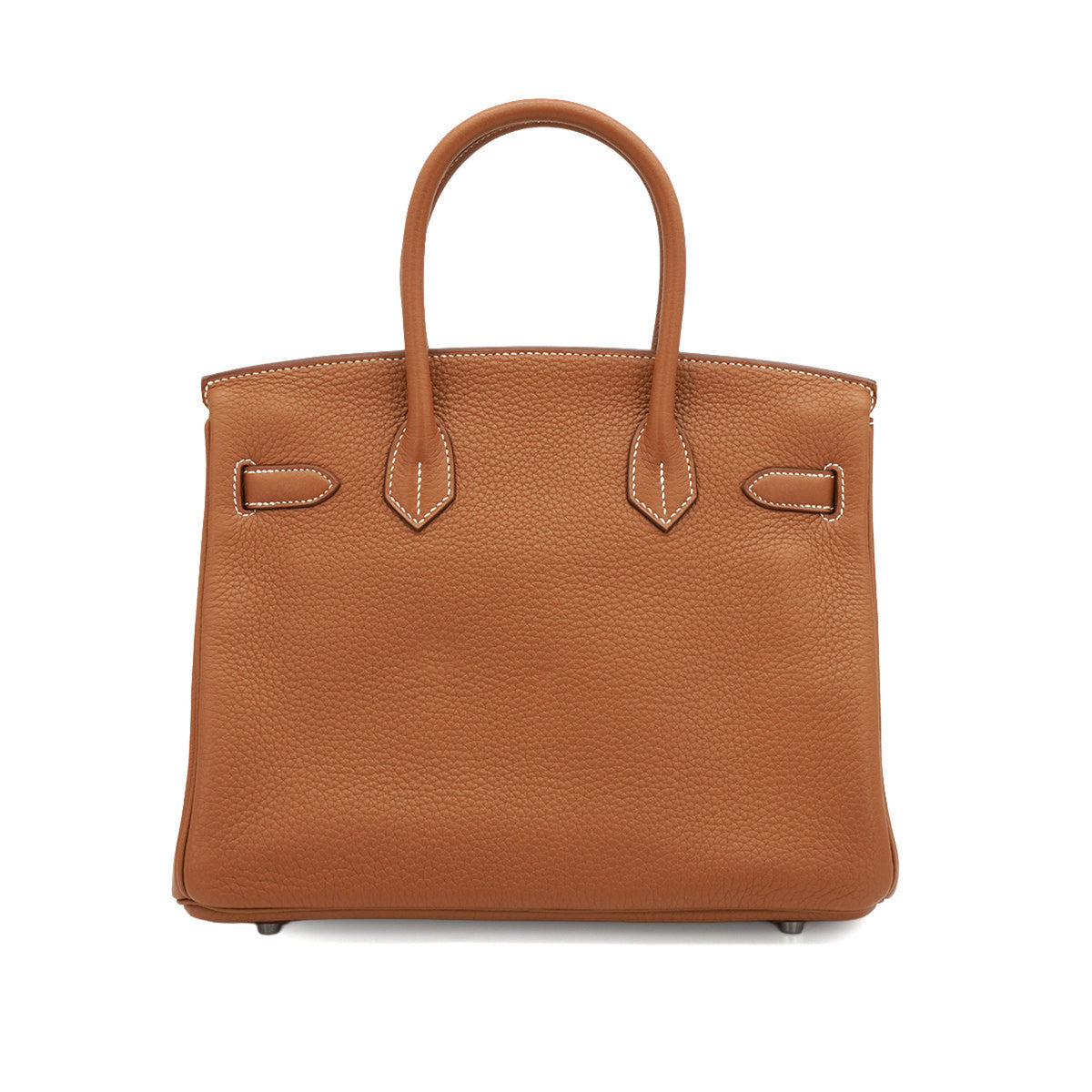 Birkin 30 Taurillon Clemence Leather Top-handle Bag Gold