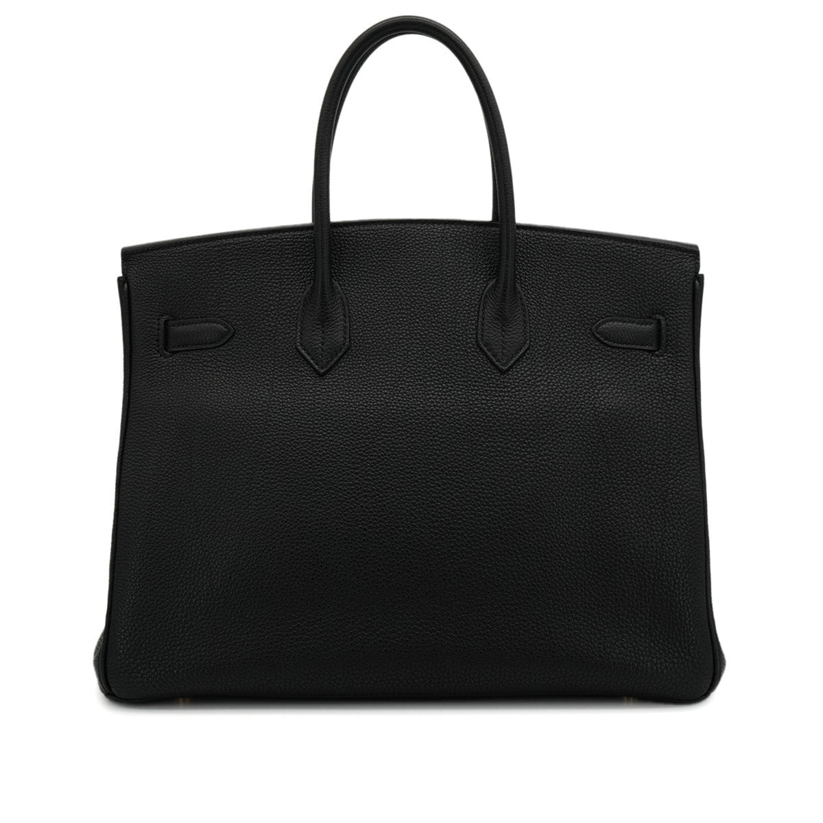 Birkin 35 Togo Leather Top-maniglia Bag Black 