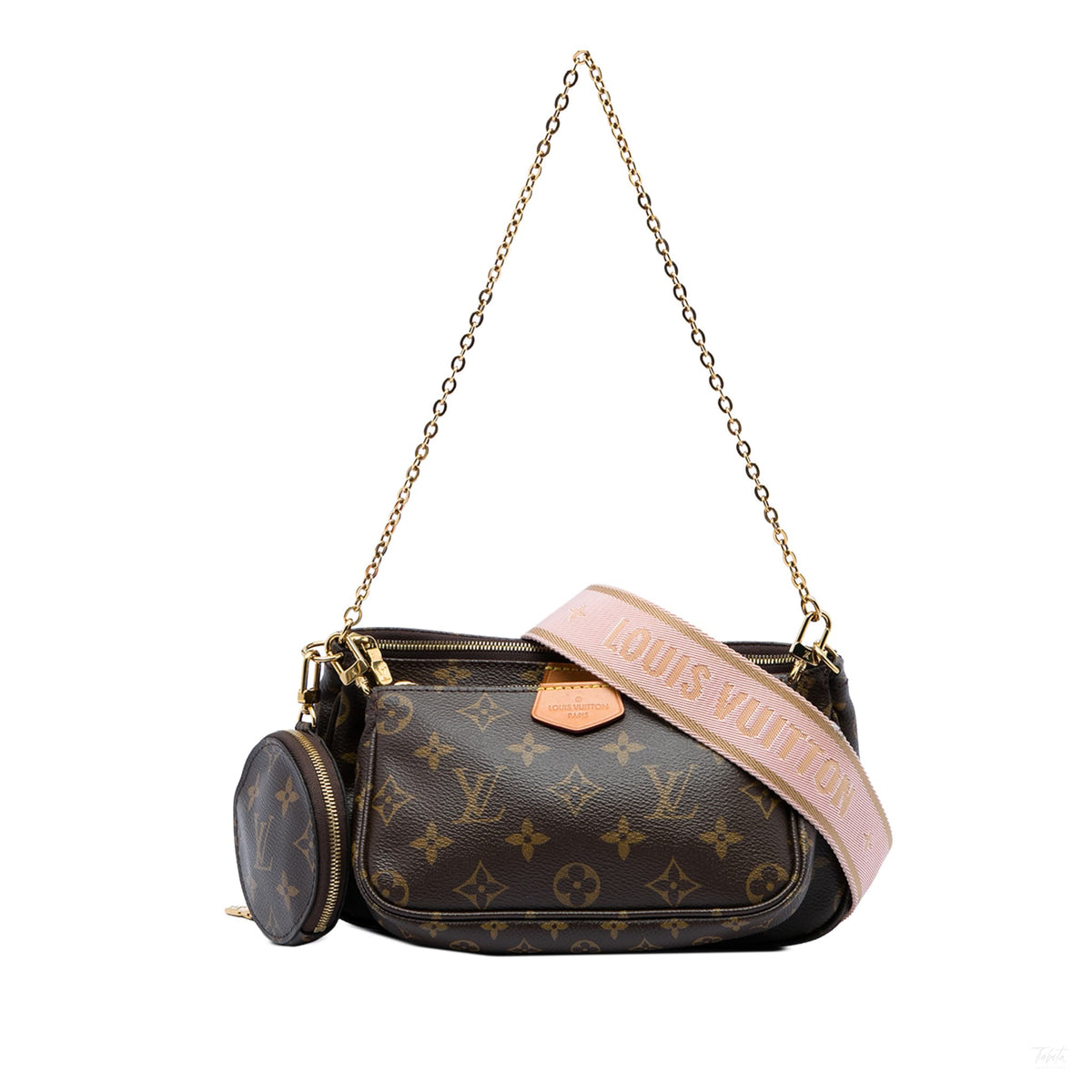 322610039 Multi Pochette Accessoires Canvas Pouch Crossbody Monogram 1