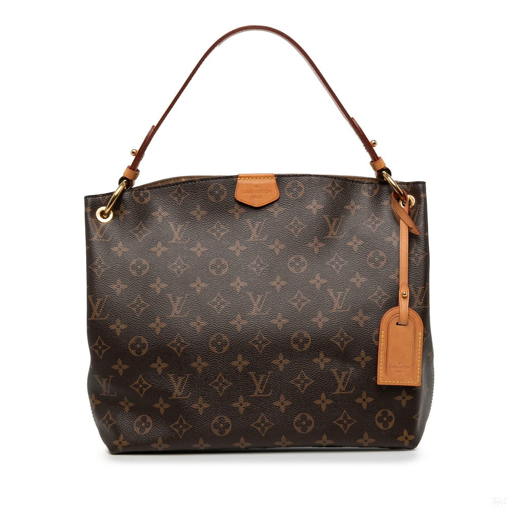 322610045 Graceful PM Canvas Shoulder Bag Monogram 1